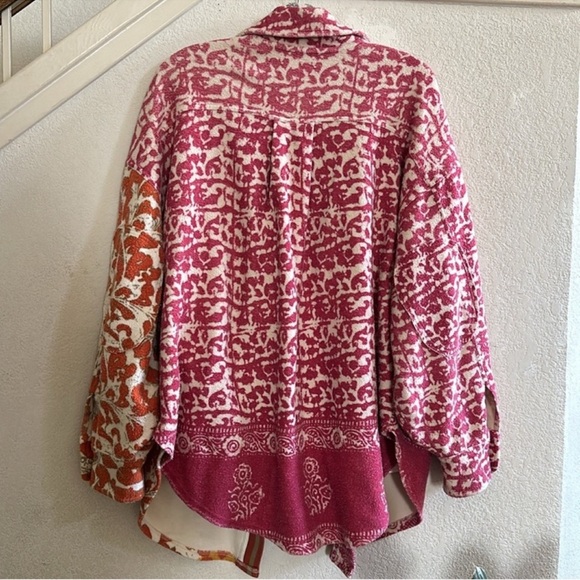 RARE Free People | Printed Ruby Shacket Jacket | Small - Picture 11 of 16